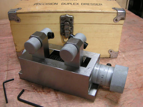Precision Duplex Grinding Wheel Dresser